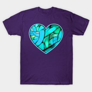 Heart of the Soul Abstract Artwork T-Shirt